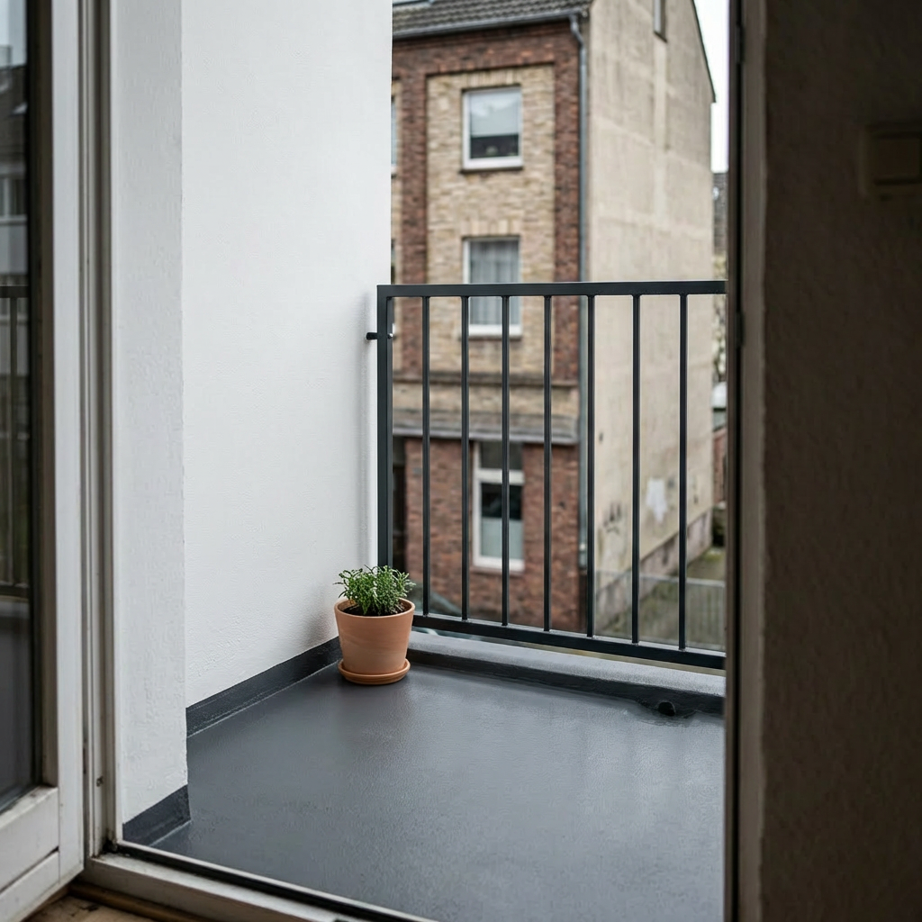 Balkon nach Sanierung